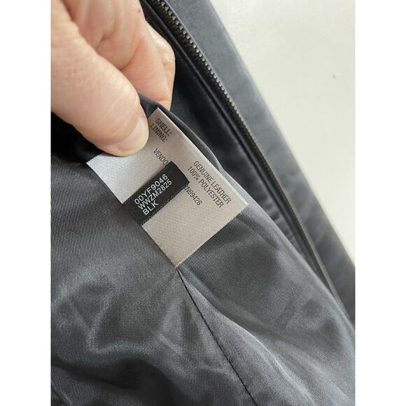 NEW WILSONS LEATHER M. JULIAN THINSULATE LEATHER SCUBA JACKET $375‎ Black Size S - Picture 3 of 7